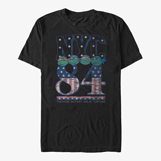 T-shirt Merch Nickelodeon Teenage Mutant Ninja Turtles - NY Turtles Unisex T-Shirt Black