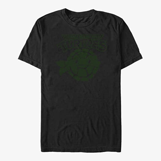 Tričko Merch Nickelodeon Teenage Mutant Ninja Turtles - Turtle Stamped Unisex T-Shirt Black