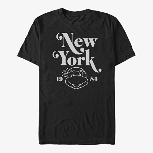 T-shirt Merch Nickelodeon Teenage Mutant Ninja Turtles - NEW YORK Unisex T-Shirt Black