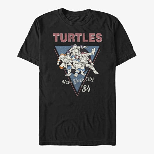 T-shirt Merch Nickelodeon Teenage Mutant Ninja Turtles - Eighty Four Unisex T-Shirt Black