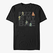 Merch Nickelodeon Teenage Mutant Ninja Turtles - Pizza Bae Unisex T-Shirt Black