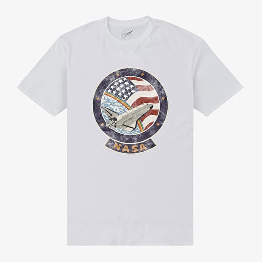 T-shirt Merch Park Agencies - NASA Faded Unisex T-Shirt White