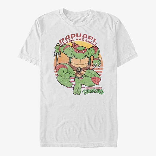 Majica Merch Nickelodeon Teenage Mutant Ninja Turtles - Raphael Sun Unisex T-Shirt White