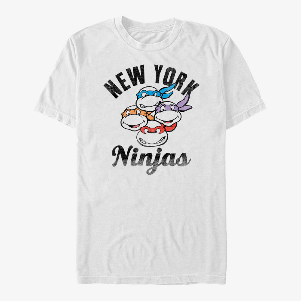 Camisetas Merch Nickelodeon Teenage Mutant Ninja Turtles - New York Ninjas Unisex T-Shirt White