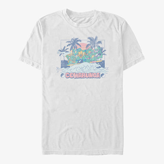 Majica Merch Nickelodeon Teenage Mutant Ninja Turtles - Cow Ying Unisex T-Shirt White