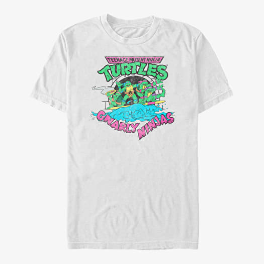 Majica Merch Nickelodeon Teenage Mutant Ninja Turtles - GNARLY NINJAS Unisex T-Shirt White