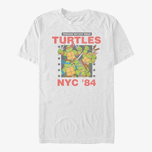 T-paita Merch Nickelodeon Teenage Mutant Ninja Turtles - Turtle Rock Unisex T-Shirt White