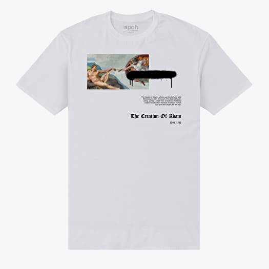 T-shirt Merch Park Agencies - APOH Michelangelo First Man Unisex T-Shirt White