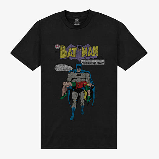 T-shirt Merch Park Agencies - Batman Robin Dies Unisex T-Shirt Black