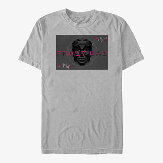 Merch Netflix Squid Game - Squid Game Front Man Unisex T-Shirt Ash Grey