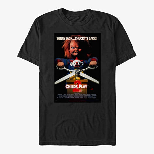 Tričko Merch NBCU Chucky - CP2 Poster Unisex T-Shirt Black