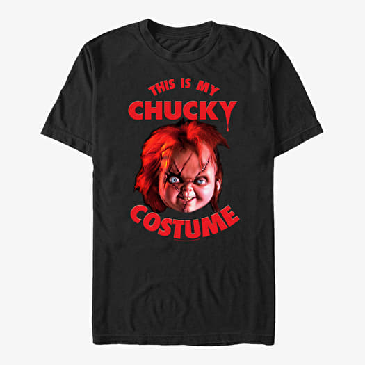 Tričko Merch NBCU Chucky - Chucky Costume Unisex T-Shirt Black