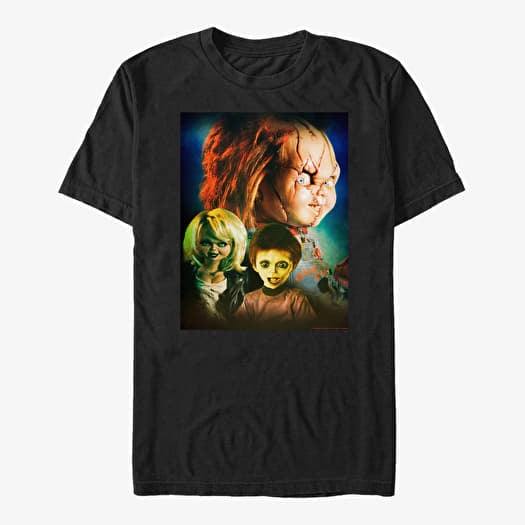 Tričko Merch NBCU Chucky - Family Photo Unisex T-Shirt Black