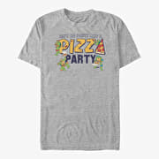 Merch Nickelodeon Teenage Mutant Ninja Turtles - Partay P Unisex T-Shirt Heather Grey