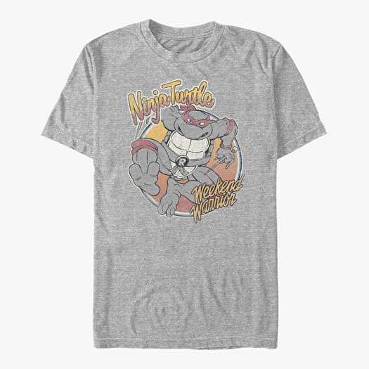 Majica Merch Nickelodeon Teenage Mutant Ninja Turtles - Weekend Warrior Unisex T-Shirt Heather Grey