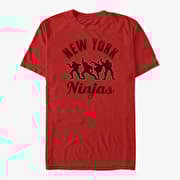 Merch Nickelodeon Teenage Mutant Ninja Turtles - Silhouette Ninjas Unisex T-Shirt Red