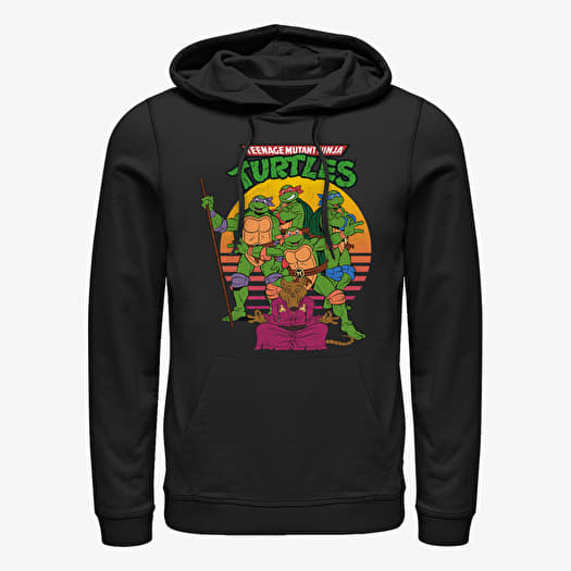 Mikina Merch Paramount Teenage Mutant Ninja Turtles - The Team Unisex Hoodie Black