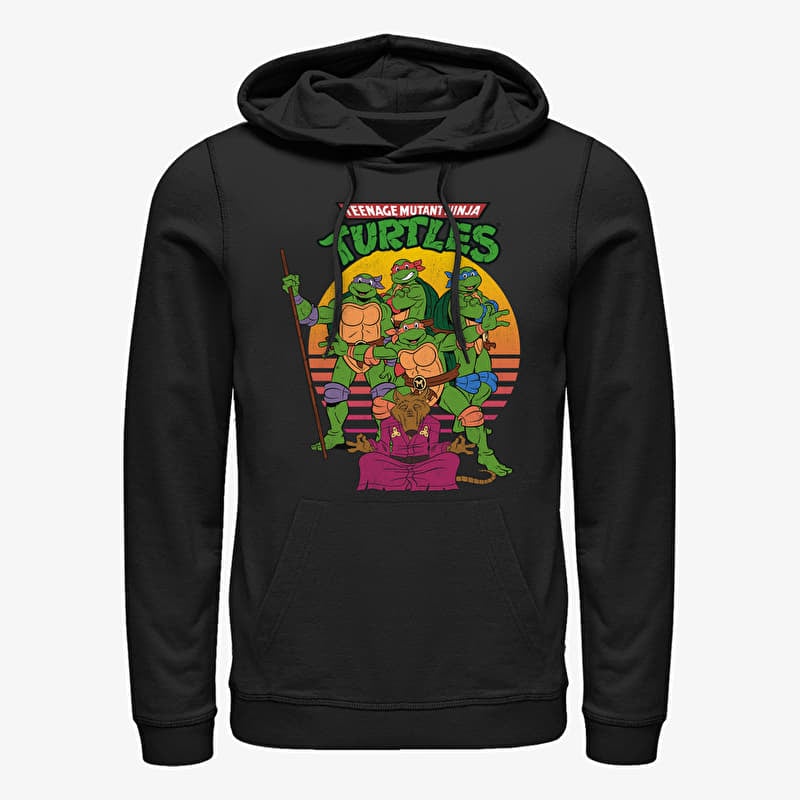 Світшот Merch Paramount Teenage Mutant Ninja Turtles - The Team Unisex Hoodie Black