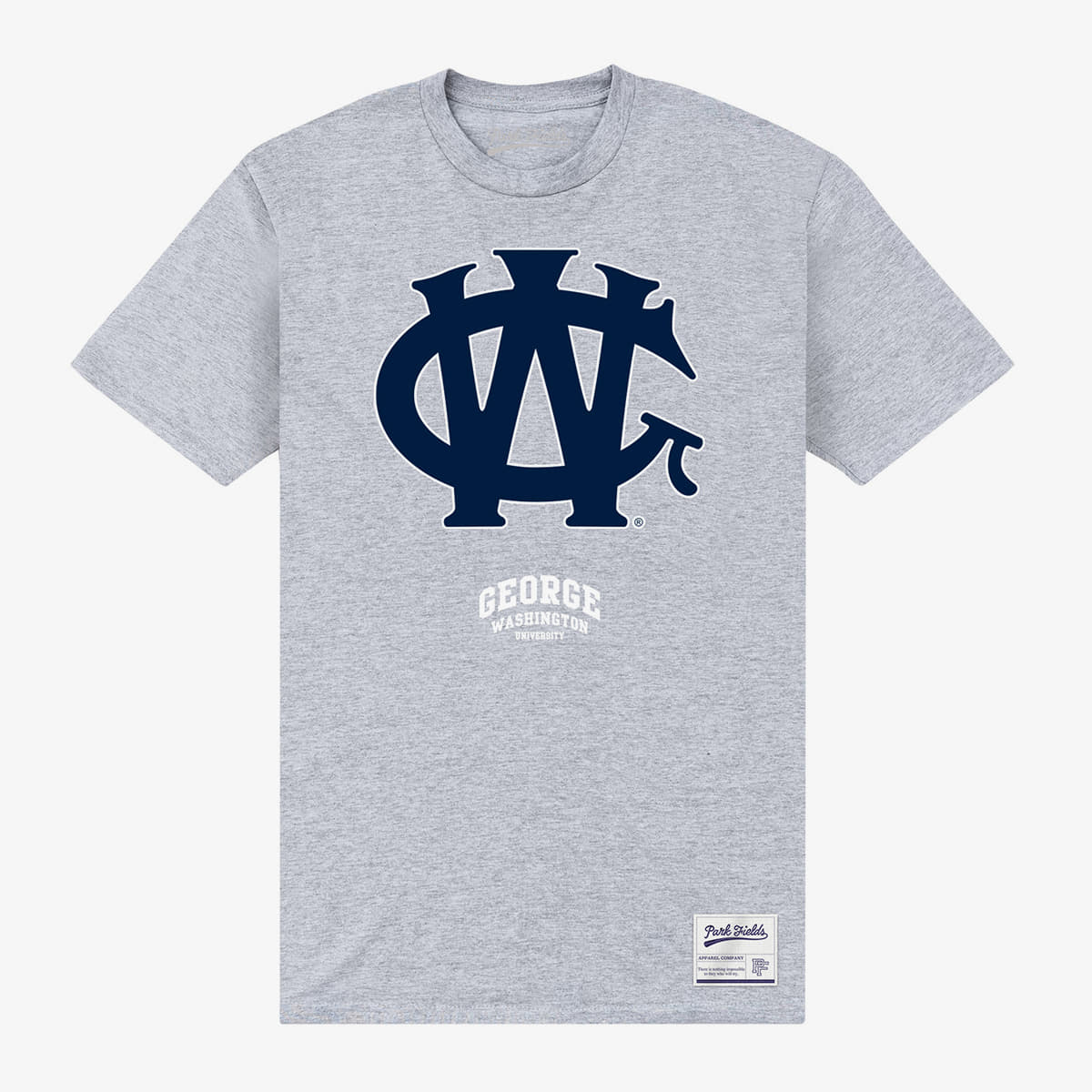 T-Shirts Merch Park Agencies - George Washington University GW Unisex T-Shirt Sport Grey