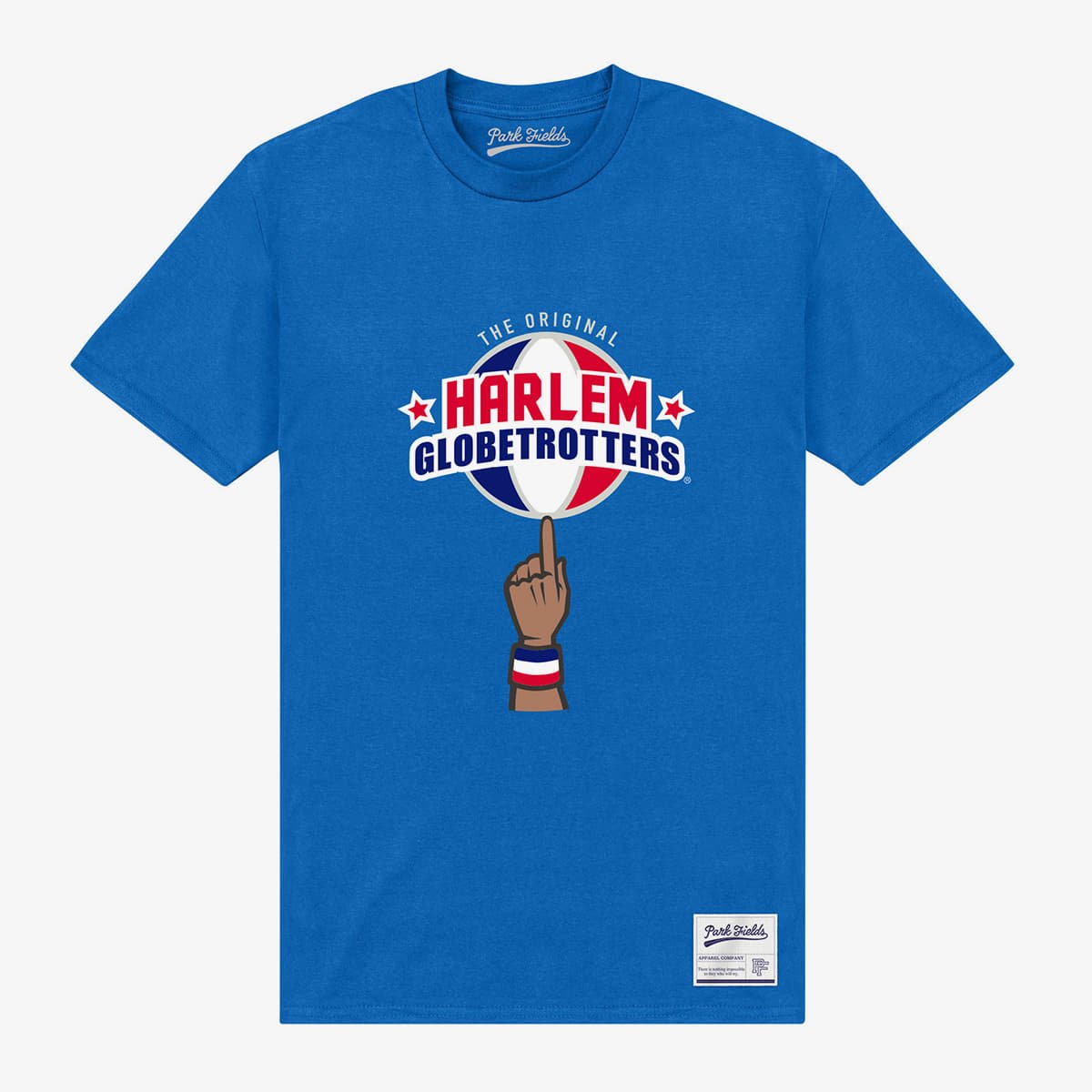 Magliette Merch Park Agencies - Harlem Globetrotters Spin Unisex T-Shirt Royal Blue