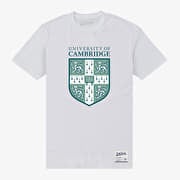 Merch Park Agencies - University Of Cambridge Shield Unisex T-Shirt White