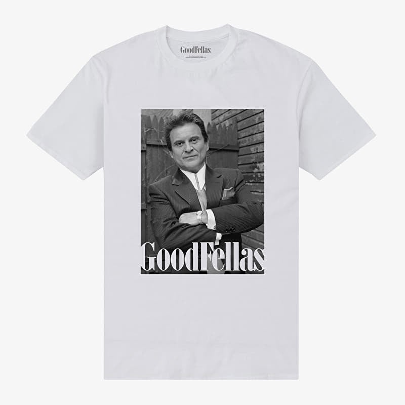 T-Shirt Merch Park Agencies - Goodfellas Tommy Devito Portrait Unisex T-Shirt White