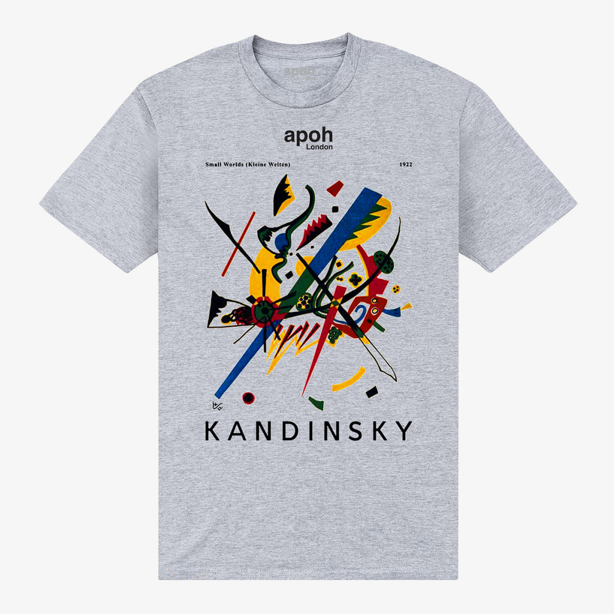 T-shirts Merch Park Agencies - APOH Kandinsky Small Worlds Unisex T-Shirt Sport Grey