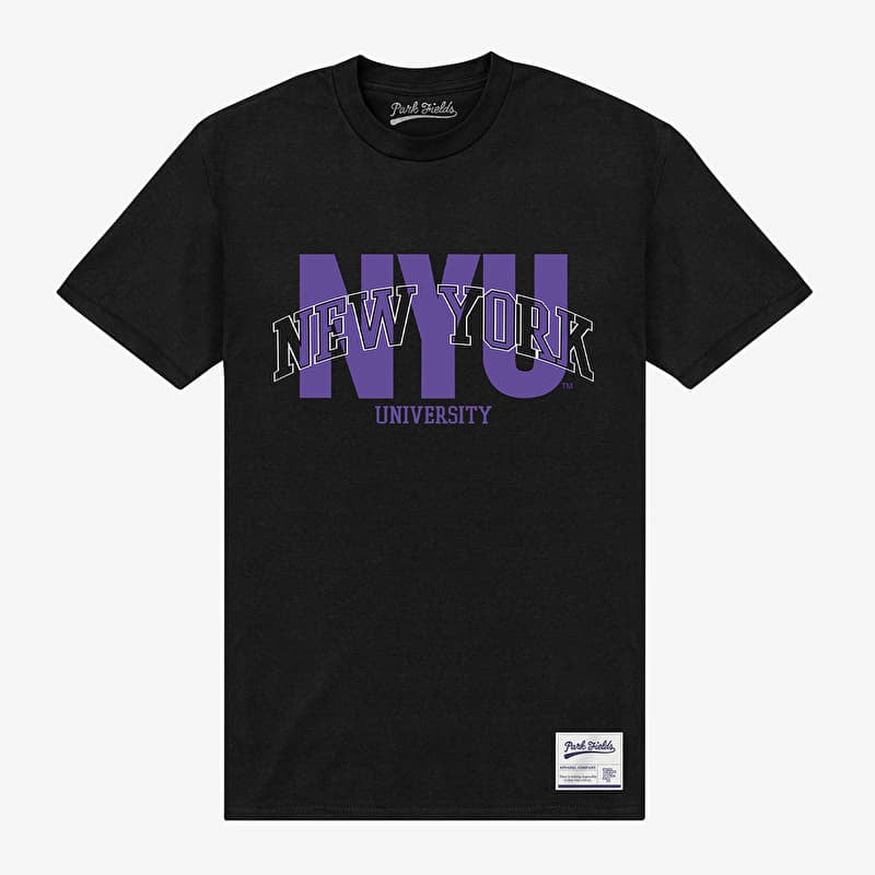 Majica Merch Park Agencies - New York University Script Unisex T-Shirt Black