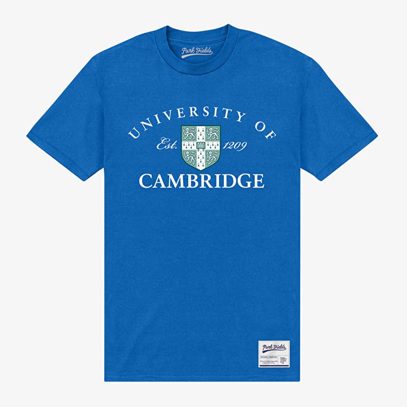 Majica Merch Park Agencies - University Of Cambridge Est 1209 Unisex T-Shirt Royal Blue