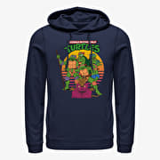 Merch Paramount Teenage Mutant Ninja Turtles - The Team Unisex Hoodie Navy Blue