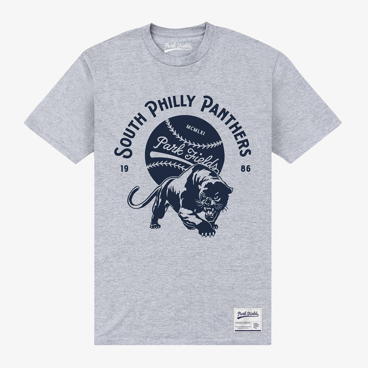 Koszulki Merch Park Agencies - South Philly Panthers Unisex T-Shirt Sport Grey