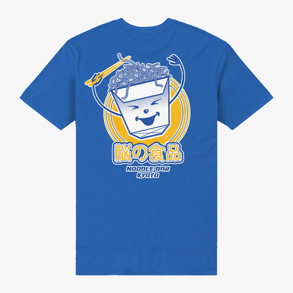 majice kratkih rukava Merch Park Agencies - TORC Noodle Bar Unisex T-Shirt Royal Blue