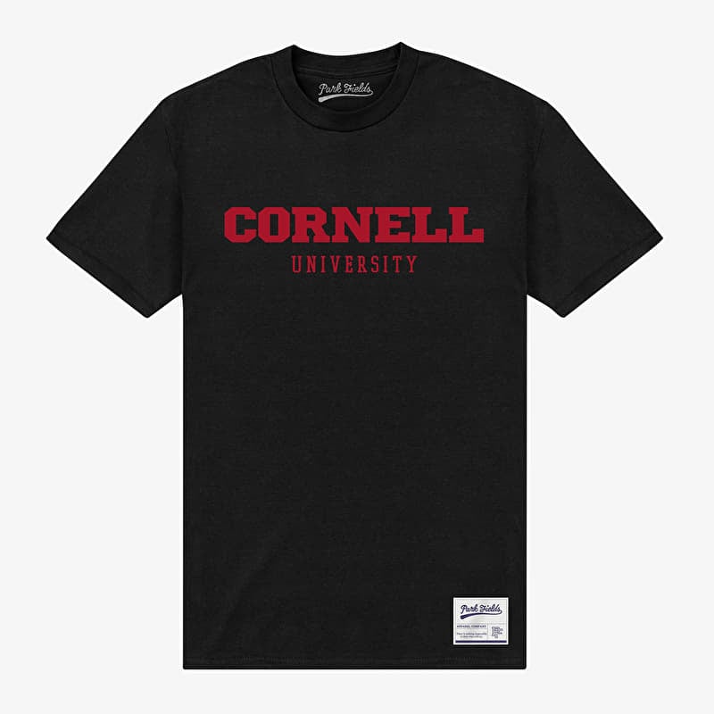 T-shirt Merch Park Agencies - Cornell University Script Unisex T-Shirt Black