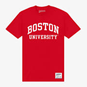 Merch Park Agencies - Boston University Script Unisex T-Shirt Red