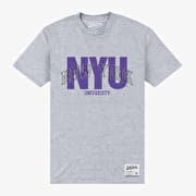 Merch Park Agencies - New York University Script Unisex T-Shirt Sport Grey