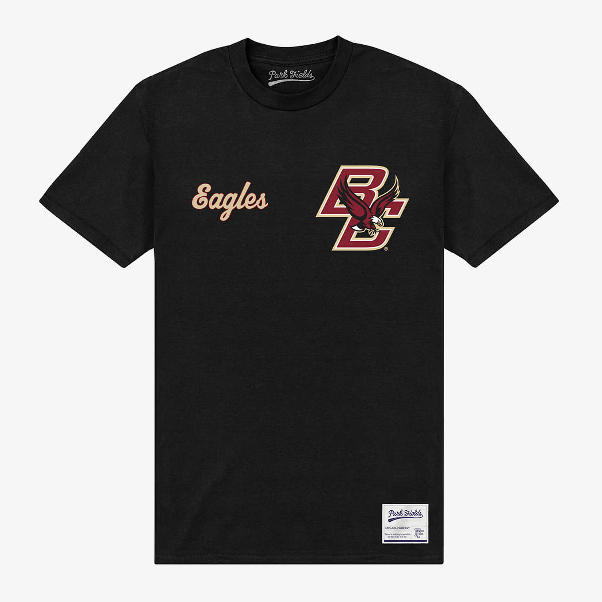 Camisetas Merch Park Agencies - Boston College BC Eagles Unisex T-Shirt Black