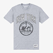 Merch Park Agencies - New York University Crest Unisex T-Shirt Sport Grey