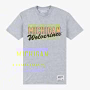 Merch Park Agencies - Michigan Wolverines Unisex T-Shirt Sport Grey