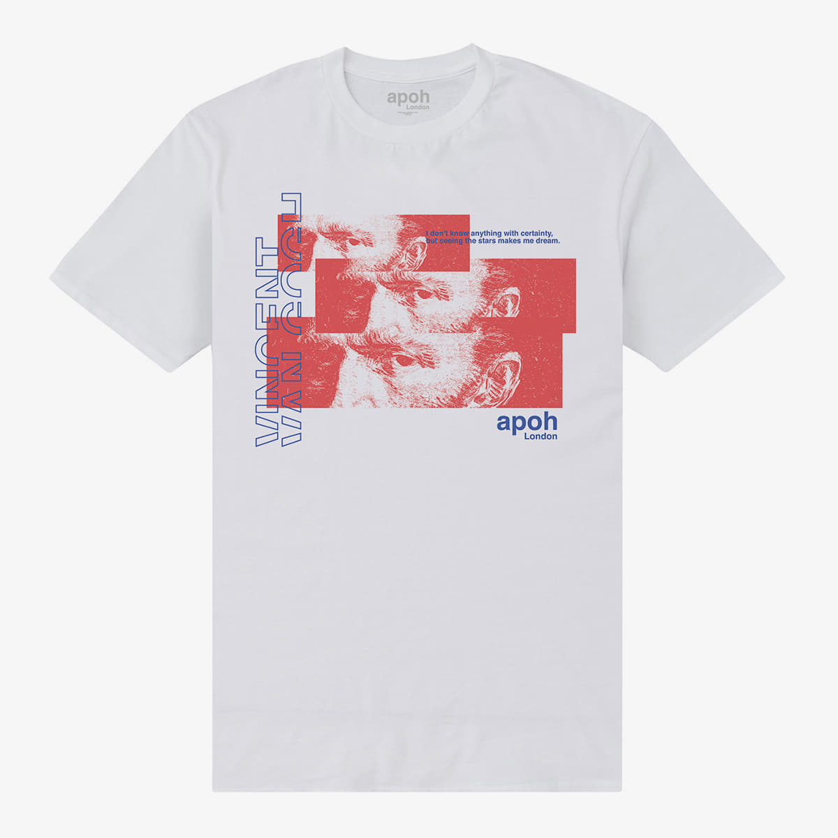 T-shirts Merch Park Agencies - APOH Van Gogh The Stars Unisex T-Shirt White