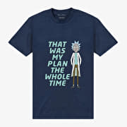 Merch Park Agencies - Rick and Morty My Plan Unisex T-Shirt Navy