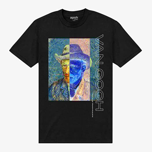 T-shirt Merch Park Agencies - APOH Van Gogh Grey Felt Hat Unisex T-Shirt Black
