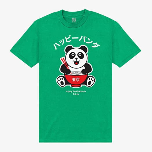 Póló Merch Park Agencies - TORC Happy Panda Unisex T-Shirt Irish Green