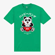 Merch Park Agencies - TORC Happy Panda Unisex T-Shirt Irish Green