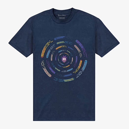 T-shirt Merch Park Agencies - Rick and Morty Vortex Unisex T-Shirt Navy