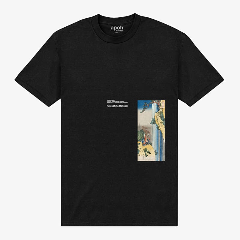 T-Shirt Merch Park Agencies - APOH Hokusai Katsushika Unisex T-Shirt Black