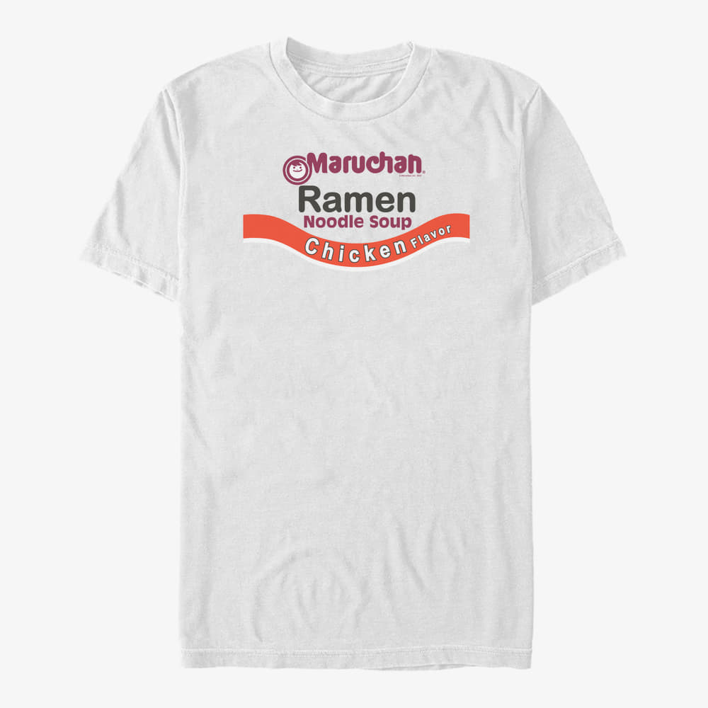 Koszulki Merch Maruchan - MARUCHAN CHICKEN RAMEN - MUMA008YSC_73YLW Unisex T-Shirt White