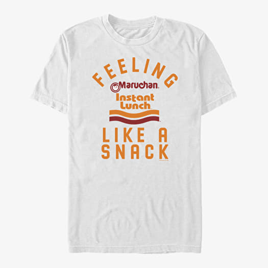 Tričko Merch Maruchan - MARUCHAN FEELING LIKE SNACK - MUMA0DDGSE_90MTD Unisex T-Shirt White