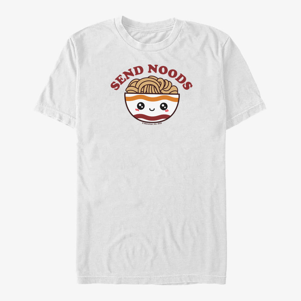 T-Shirts Merch Maruchan - KAWAII BOWL SEND NOODS - MUMA0AUUHD_00BLK Unisex T-Shirt White