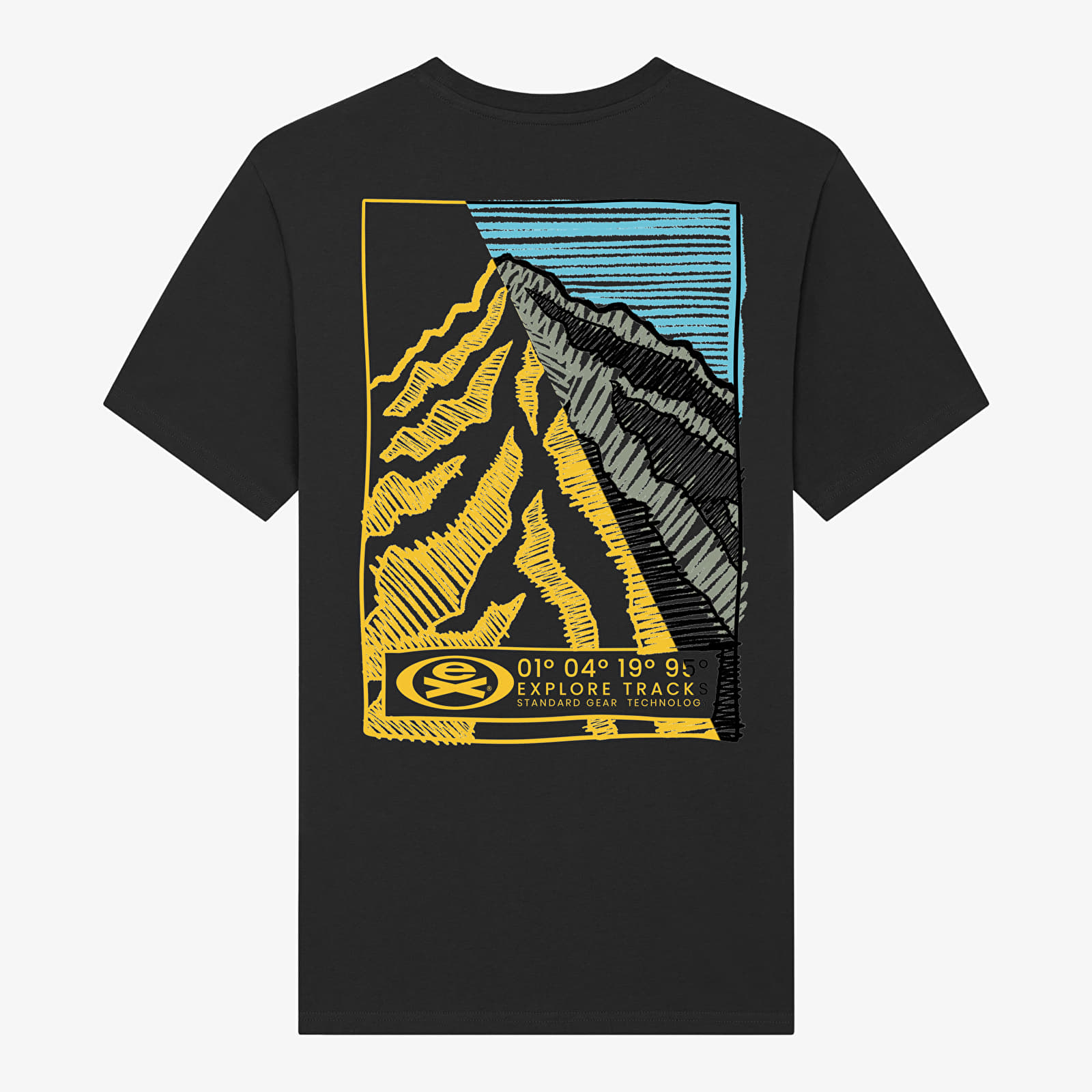 T-krekli Merch Extreme - EX95 Tracks Unisex T-Shirt Black