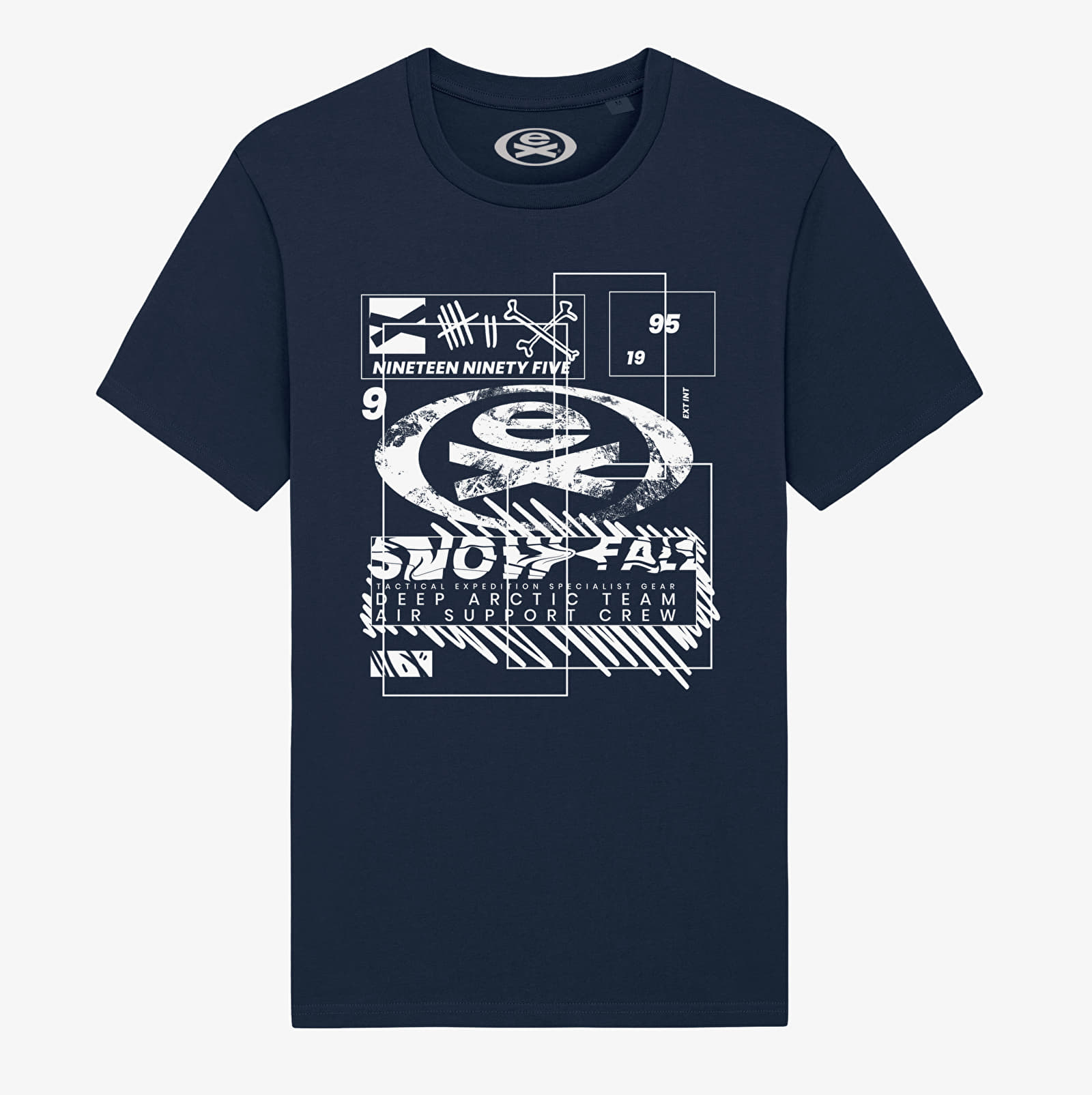 Tričká Merch Extreme - Deep Arctic Unisex T-Shirt Black